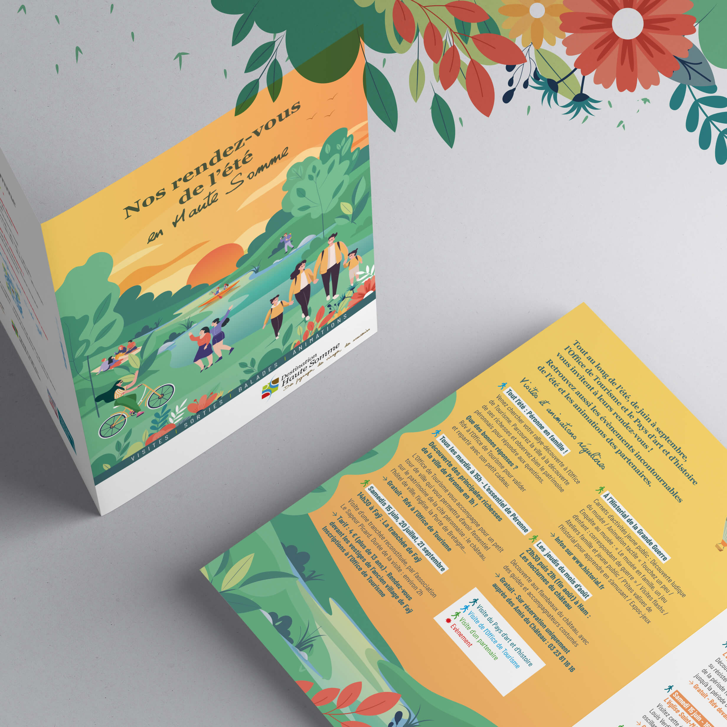 Brochure sentier en fete